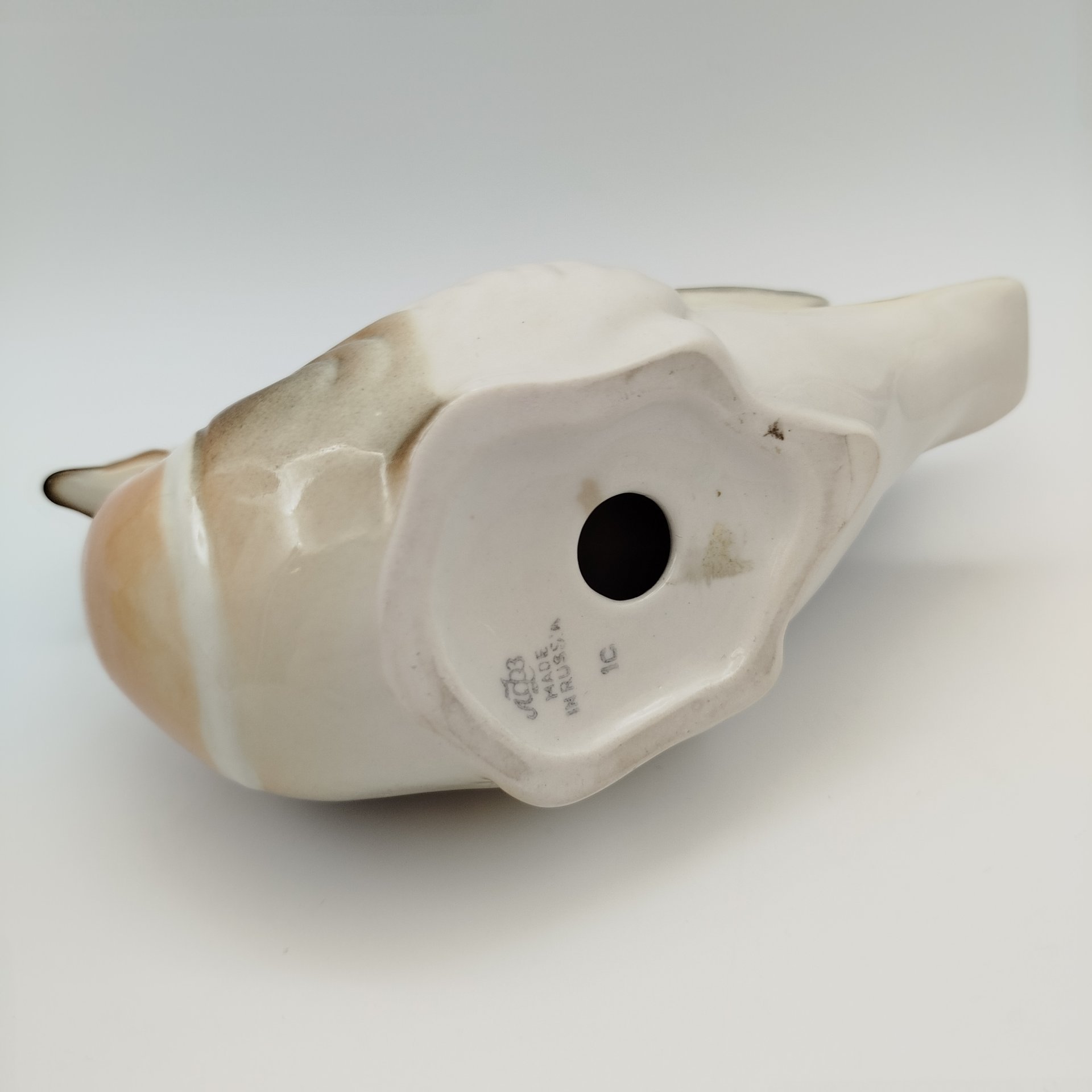 Статуэтка "Краснозобая казарка", скульптор П.П. Веселов