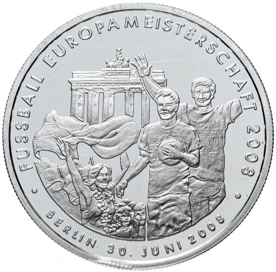 Жетон "Чемпионат Европы по футболу, Германия" 2008