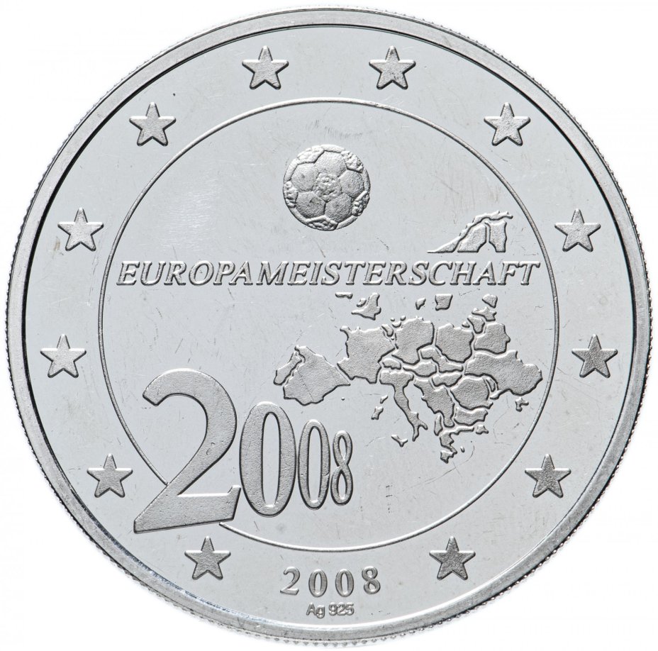 Жетон "Чемпионат Европы по футболу, Германия" 2008