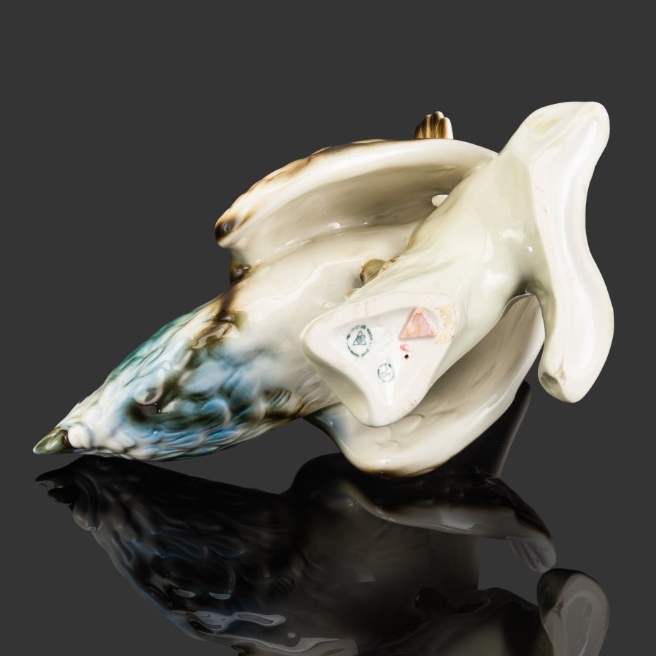 Статуэтка "Тетерев", фарфор, роспись, Royal Dux, Чехия, 1990-2000 гг.