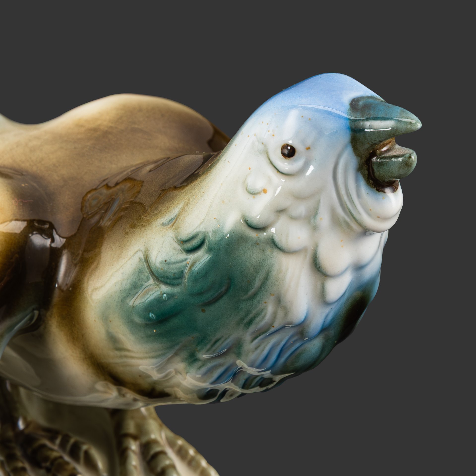 Статуэтка "Тетерев", фарфор, роспись, Royal Dux, Чехия, 1990-2000 гг.