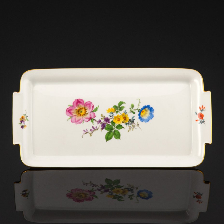 Поднос "Мейсенский букет", Meissen (Мейсенский фарфор)
