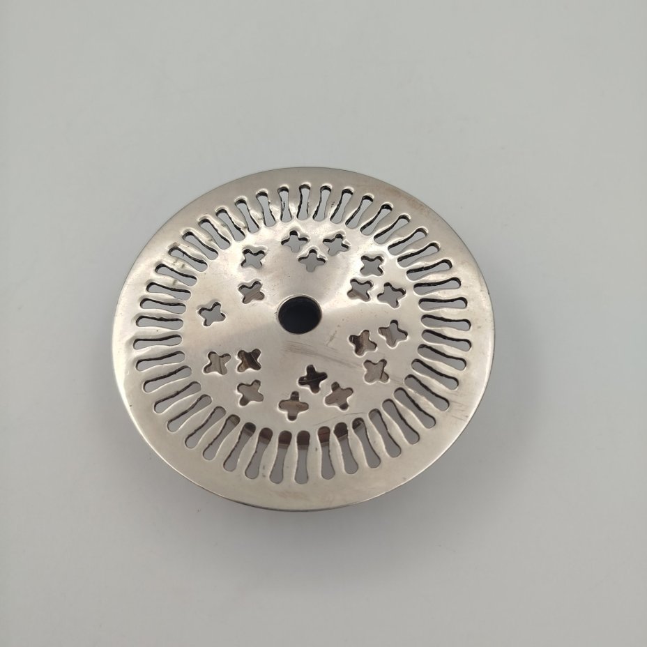 Ведерко для льда с орнаментальным декором в восточном стиле, щипцы в комплекте