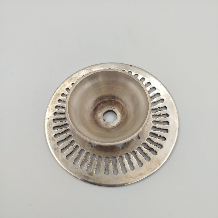 Ведерко для льда с орнаментальным декором в восточном стиле, щипцы в комплекте