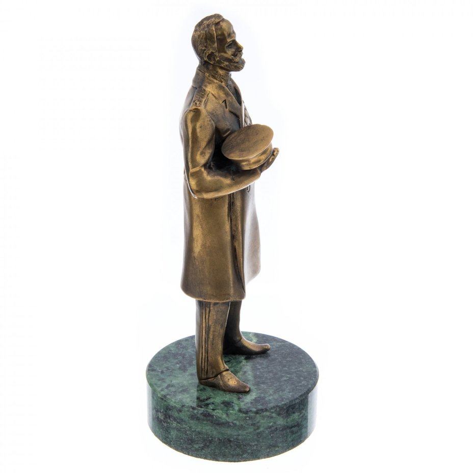 Статуэтка "Столыпин", бронза, камень, литье, Россия, 2000-2010 гг.