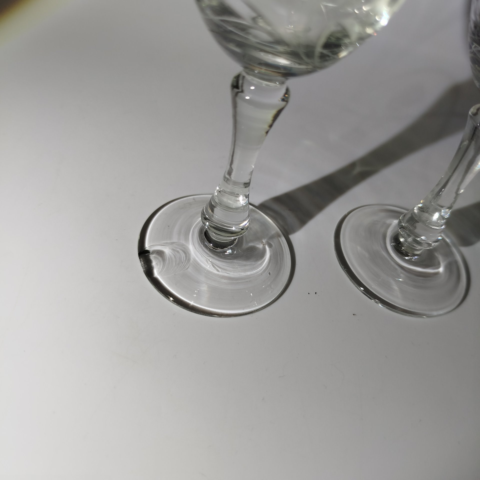 Пара рюмок, хрусталь, СССР, 1950-1970 гг.