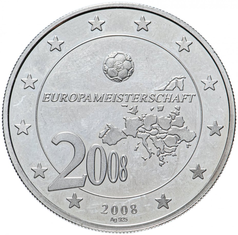 Жетон "Чемпионат Европы по футболу, Германия" 2008