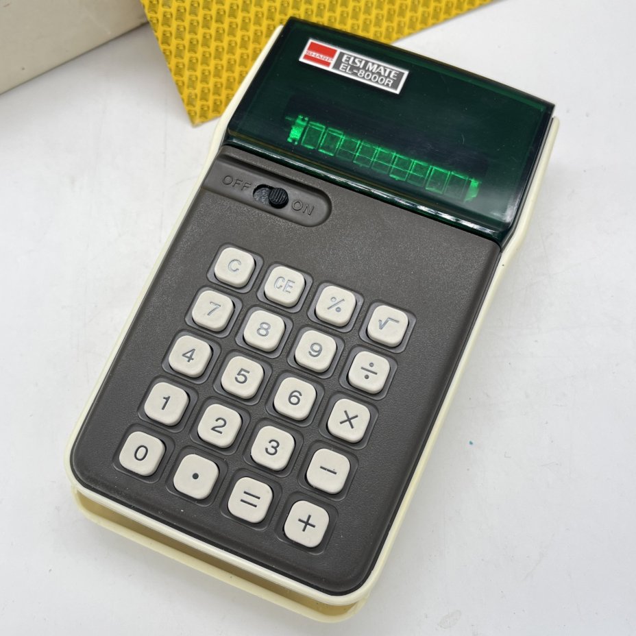 Калькулятор EL-8000R в оригинальной коробке (не работает), Sharp Corporation