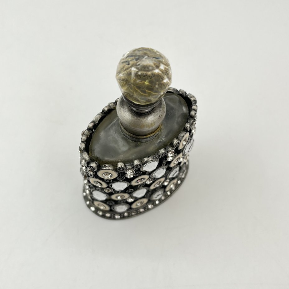 Флакон парфюмерный винтажный в оплетке