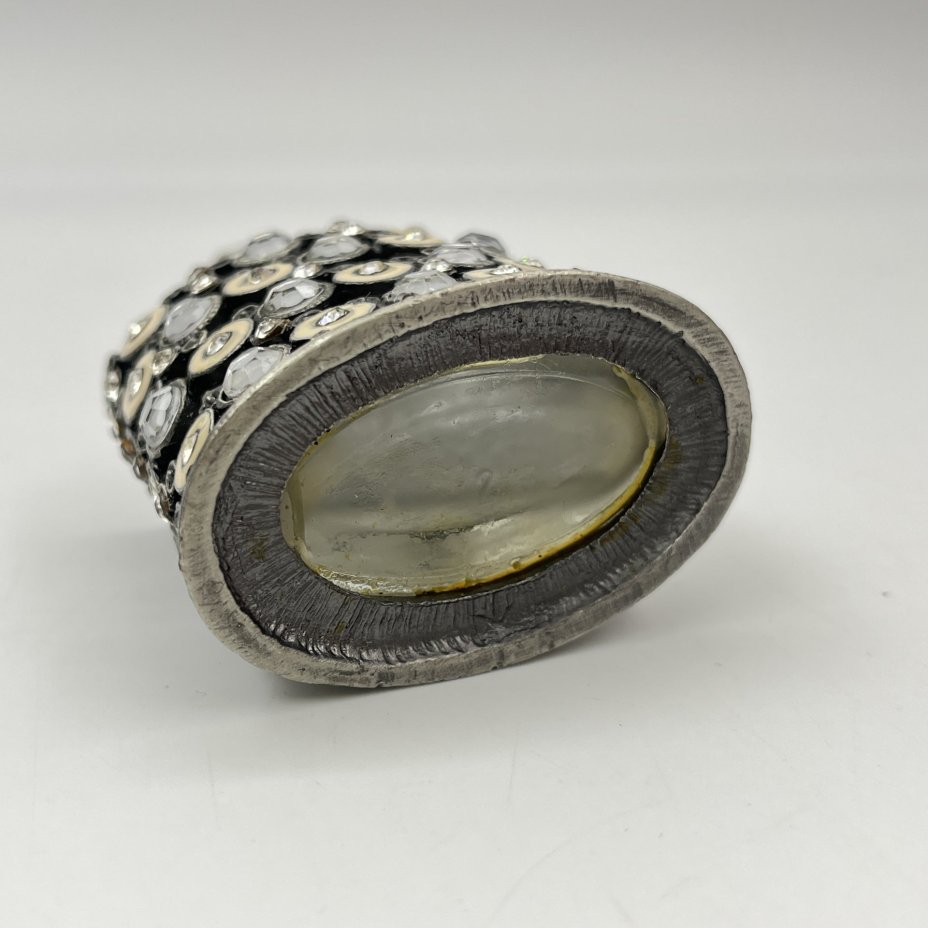 Флакон парфюмерный винтажный в оплетке