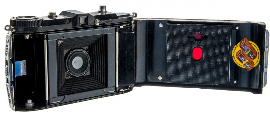 Фотоаппарат "Agfa Jsolette", металл, пластик, фирма "Agfa Kamerawerk AG", г. Мюнхен, Германия, 1936-1937 гг.