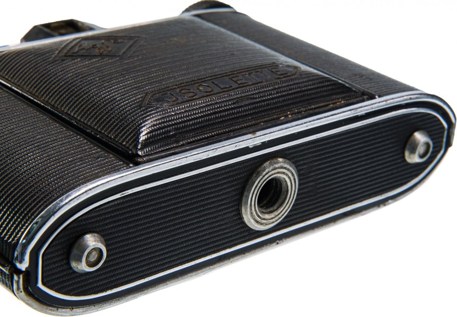 Фотоаппарат "Agfa Jsolette", металл, пластик, фирма "Agfa Kamerawerk AG", г. Мюнхен, Германия, 1936-1937 гг.
