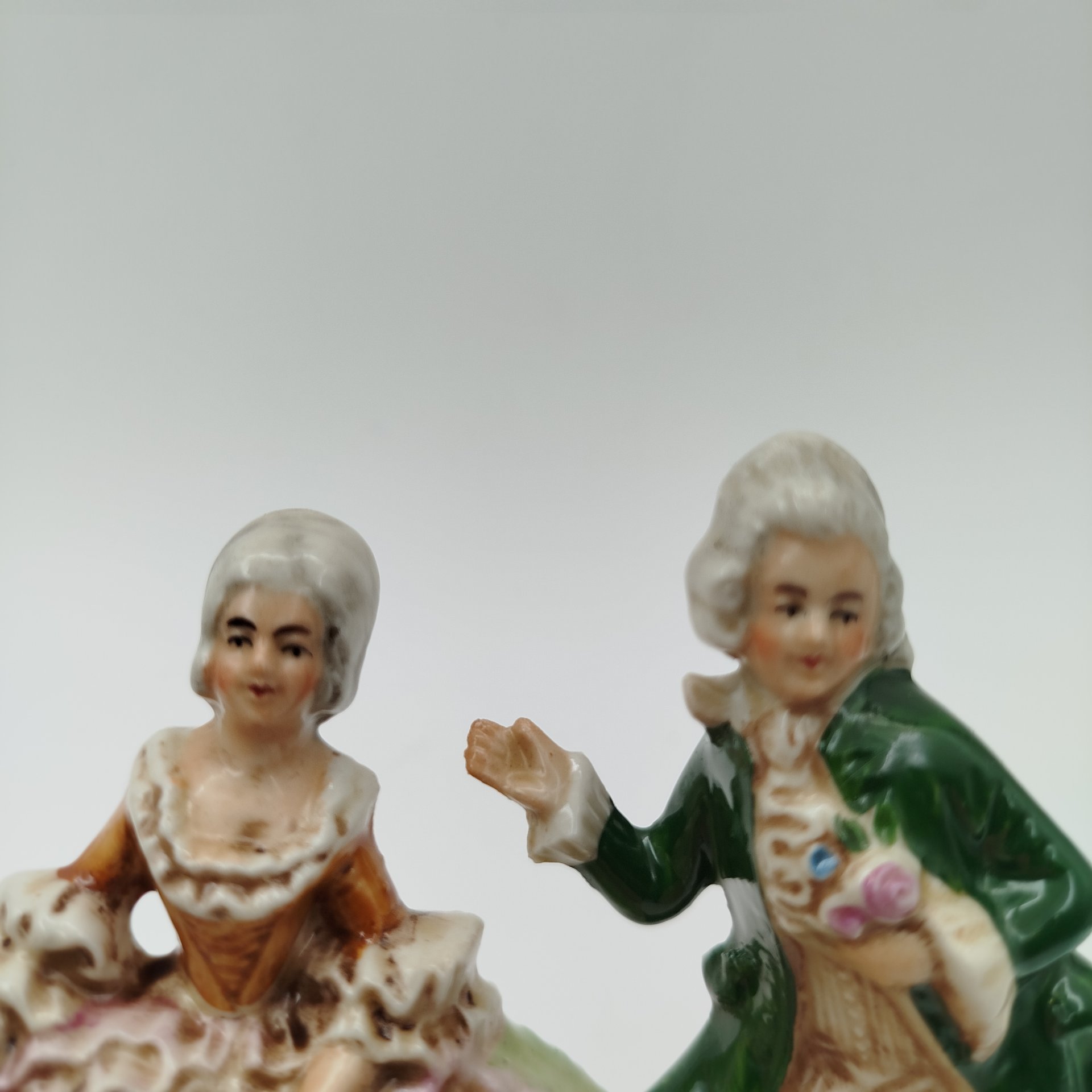 Статуэтка "Галантная сцена", фарфор, роспись, Германия, 1960-1980 гг.