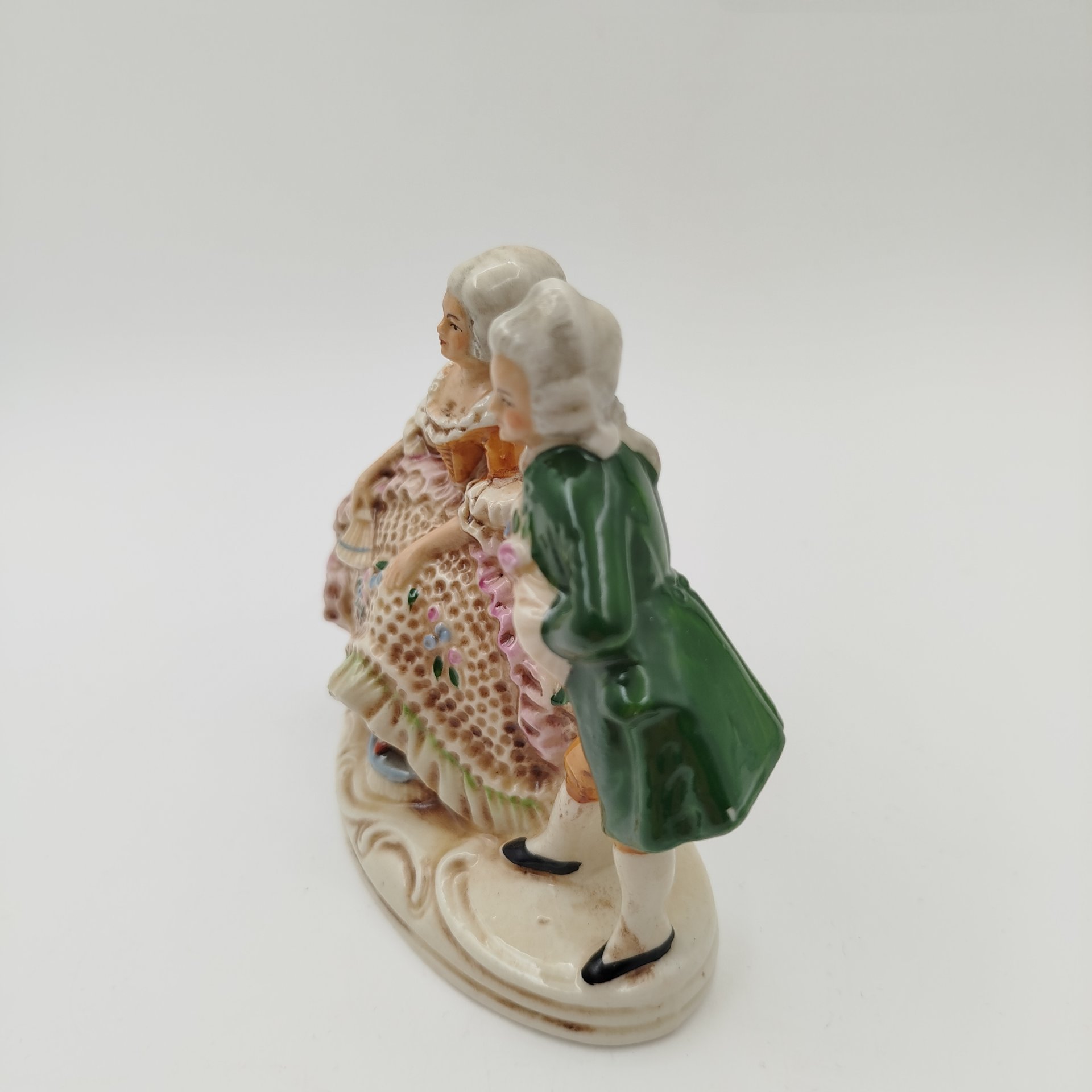 Статуэтка "Галантная сцена", фарфор, роспись, Германия, 1960-1980 гг.