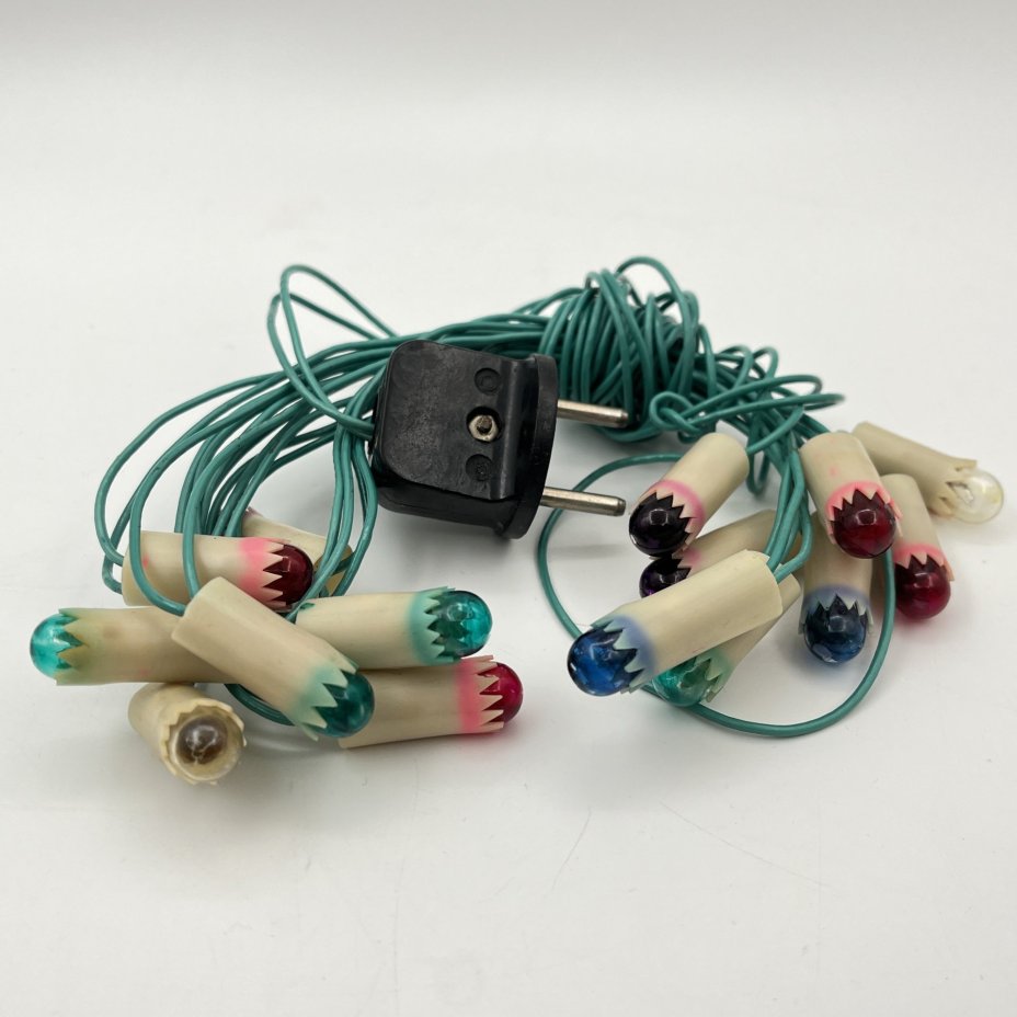 Гирлянда ёлочная в стиле ретро