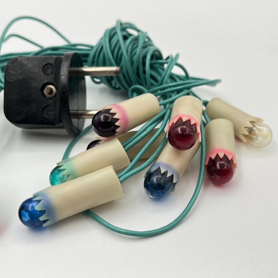 Гирлянда ёлочная в стиле ретро