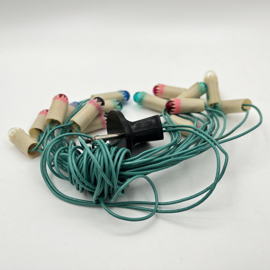 Гирлянда ёлочная в стиле ретро