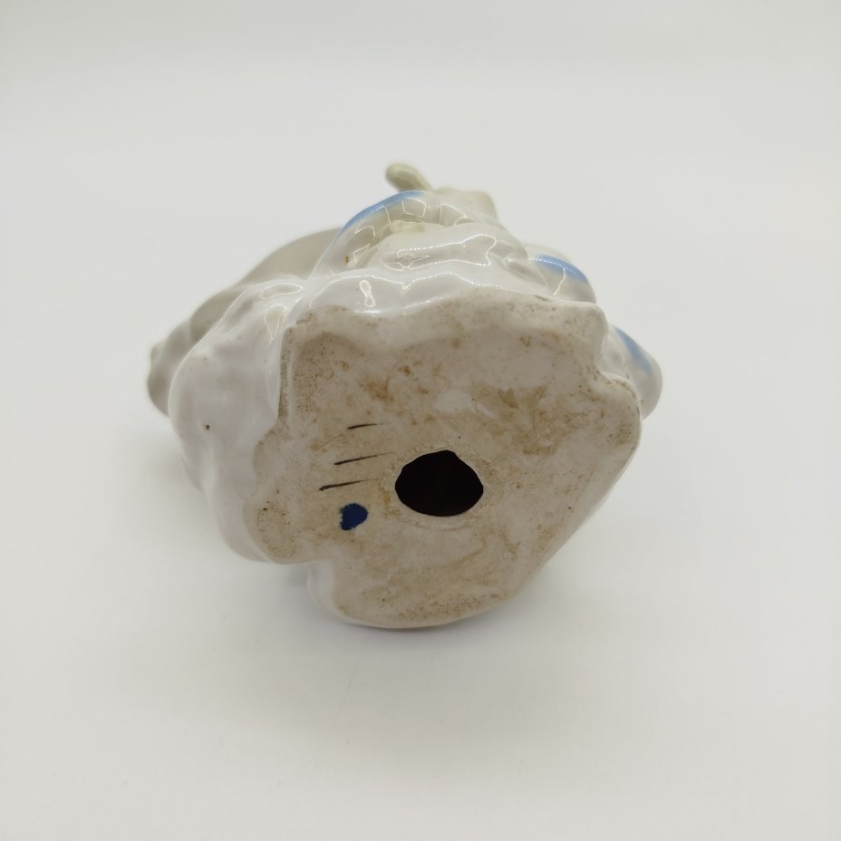 Статуэтка «Куница», фарфор, роспись, Артель «Прогресс», СССР, 1960-1980 гг.