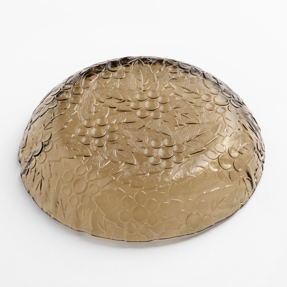 Блюдо "Виноград", стекло, Китай, 2000-2015 гг., Китай