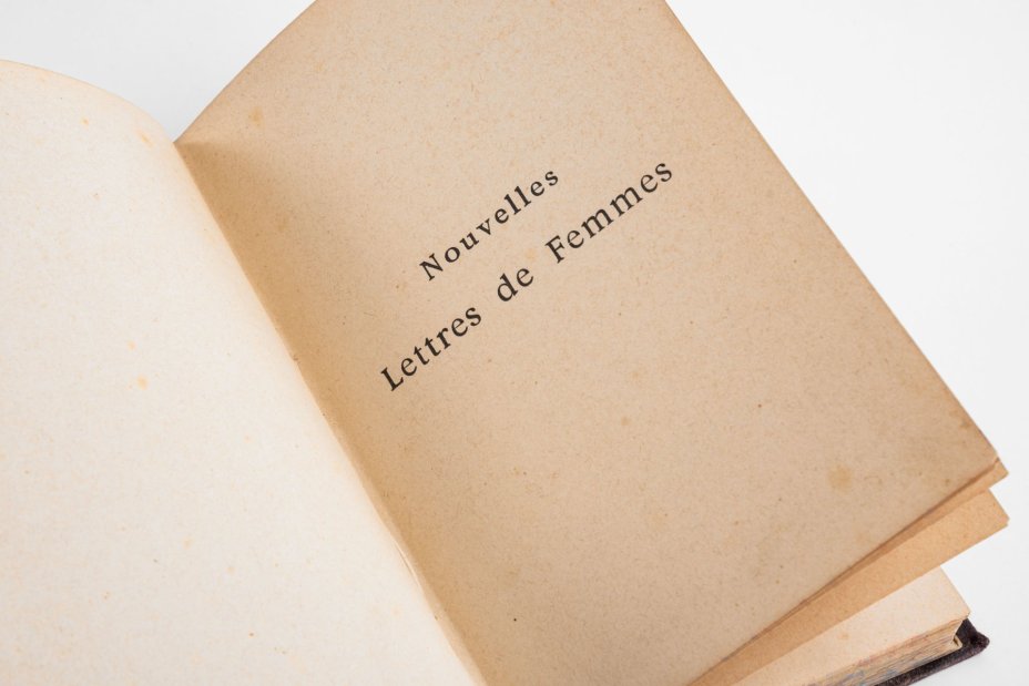Marcel Prévost "Nouvelles lettres de femmes" (Марсель Прево "Новые письма от женщин"), Издательство «Alphonse Lemerre»