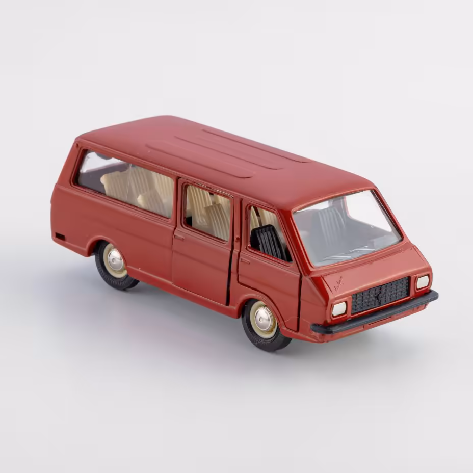 Модель микроавтобуса RAF-2203 "Латвия" №А18 в родной коробке в масштабе 1:43, Саратовский завод «Тантал»