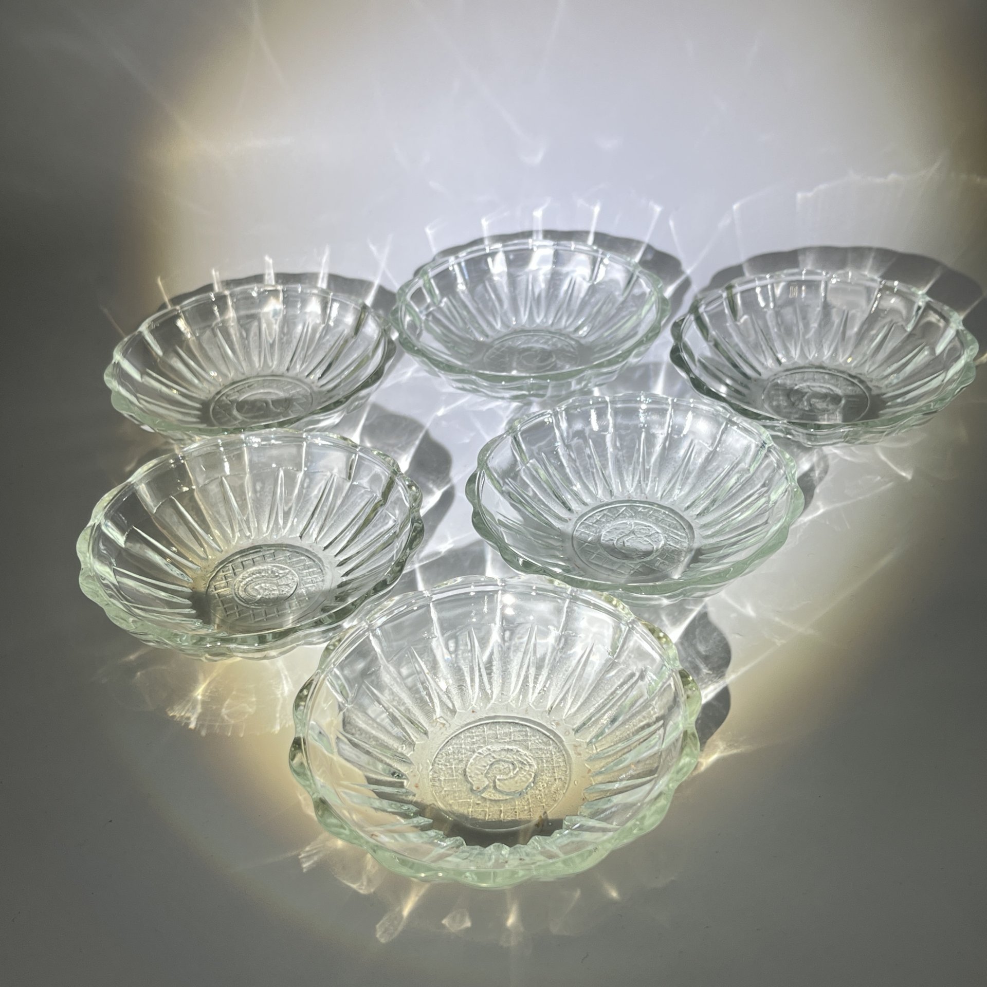 Набор из 6 розеток для подачи варенья