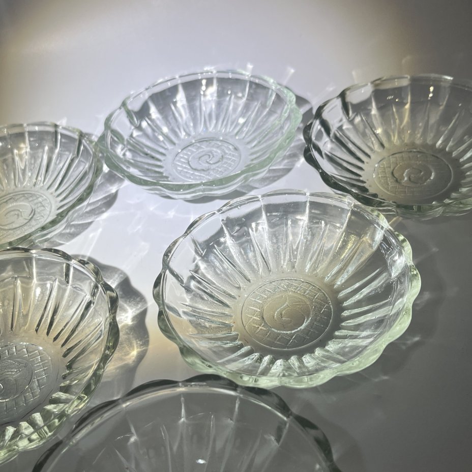 Набор из 6 розеток для подачи варенья