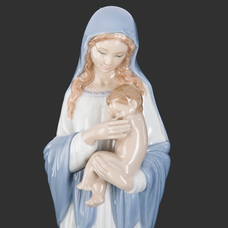 Статуэтка "Мадонна в цветах", скульптор Jose Javier Malavia, фарфор, роспись, Lladro, Lladro
