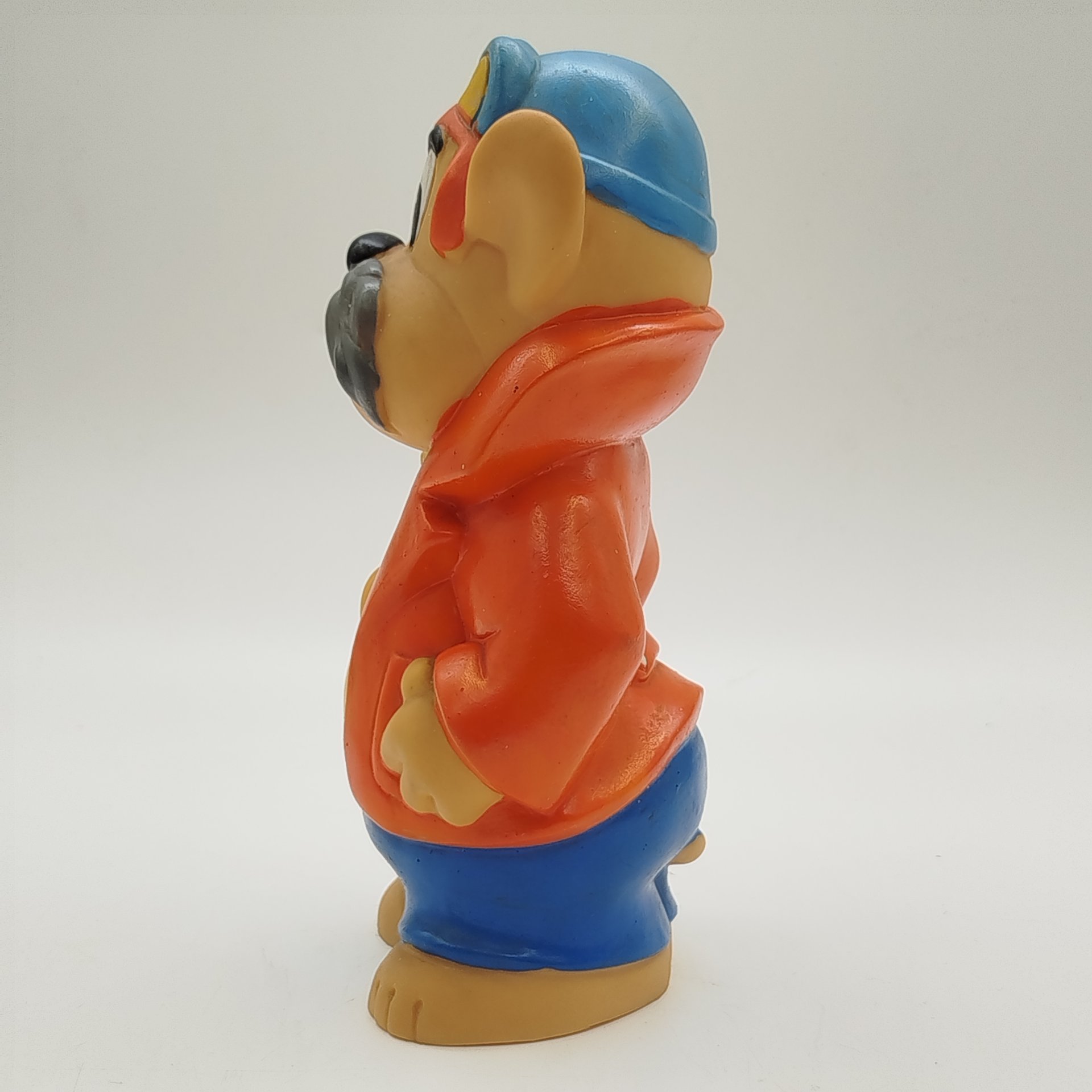 Игрушка (кукла) "Рокфор" (из сериала "Чип и Дейл спешат на помощь"), Донецкий завод игрушек, резина, литьё, крашение, роспись, Украина, 1990-1995 гг.