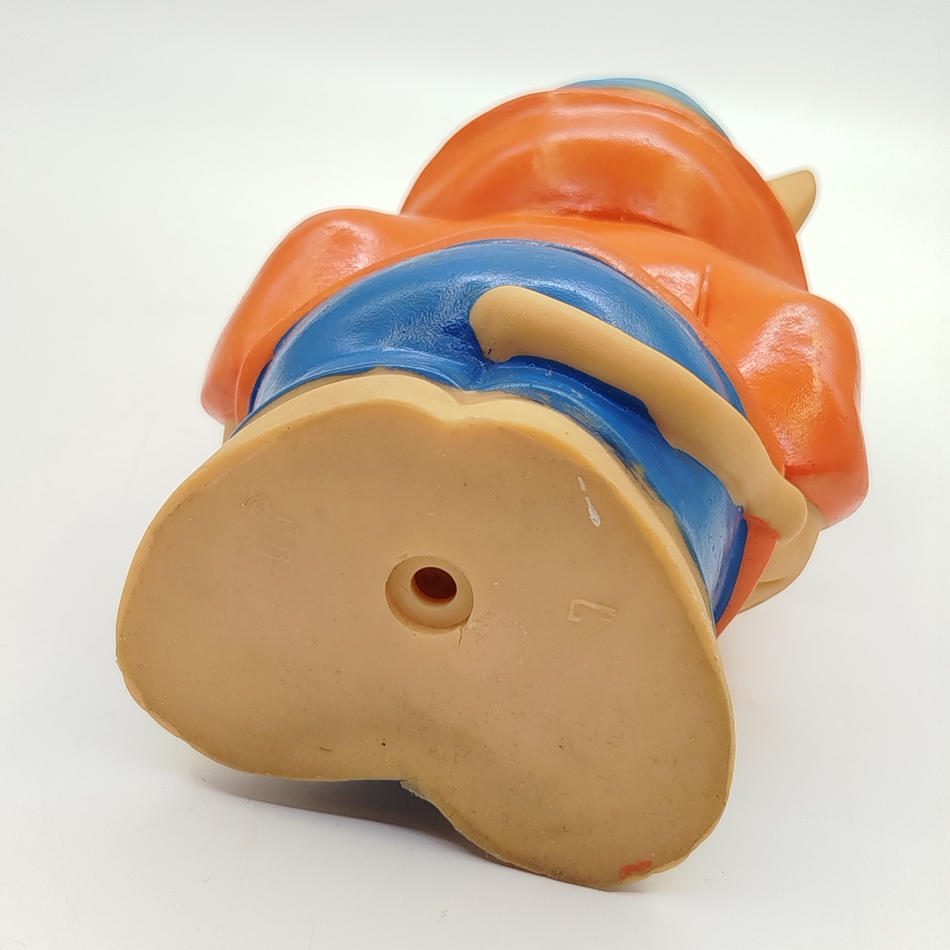 Игрушка (кукла) "Рокфор" (из сериала "Чип и Дейл спешат на помощь"), Донецкий завод игрушек, резина, литьё, крашение, роспись, Украина, 1990-1995 гг.