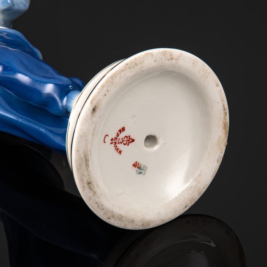 Статуэтка "Тао Хоа в балете "Красный мак"" ("Танцующая китаянка"), скульптор О.С. Артамонова, Дмитровский фарфоровый завод (ДФЗ Вербилки)