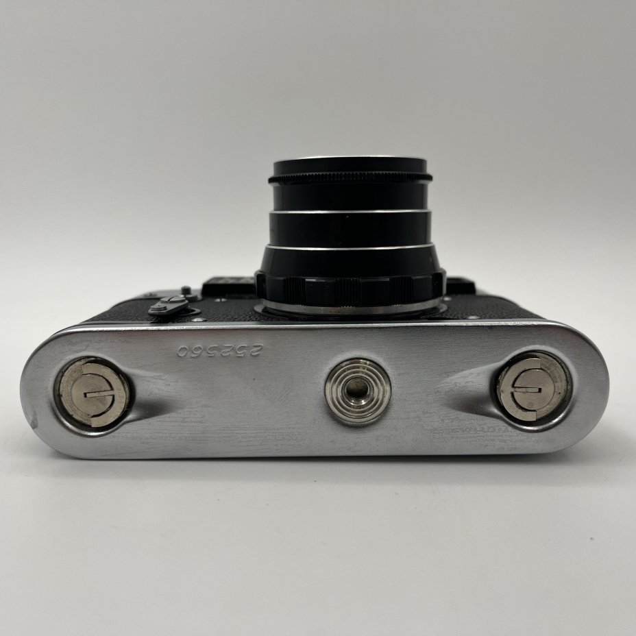 Фотоаппарат "ФЭД-5" с объективом "Индустар-61 Л/Д" в оригинальном кофре, металл, пластик, стекло, кожа, Харьковский машиностроительный завод им. Дзержинского (ФЭД), СССР, 1977-1990 гг.