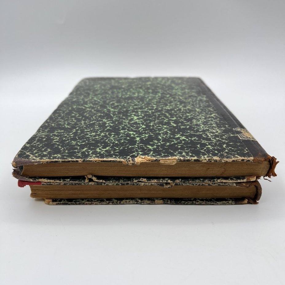 Тэн, И. "Происхождение современной Франции", пер. с франц.; под ред. А.В. Швырова., тома 2 и 4, бумага, печать, полукожаный переплёт, золочение, Издательство «Наука», Российская империя, 1907 г.