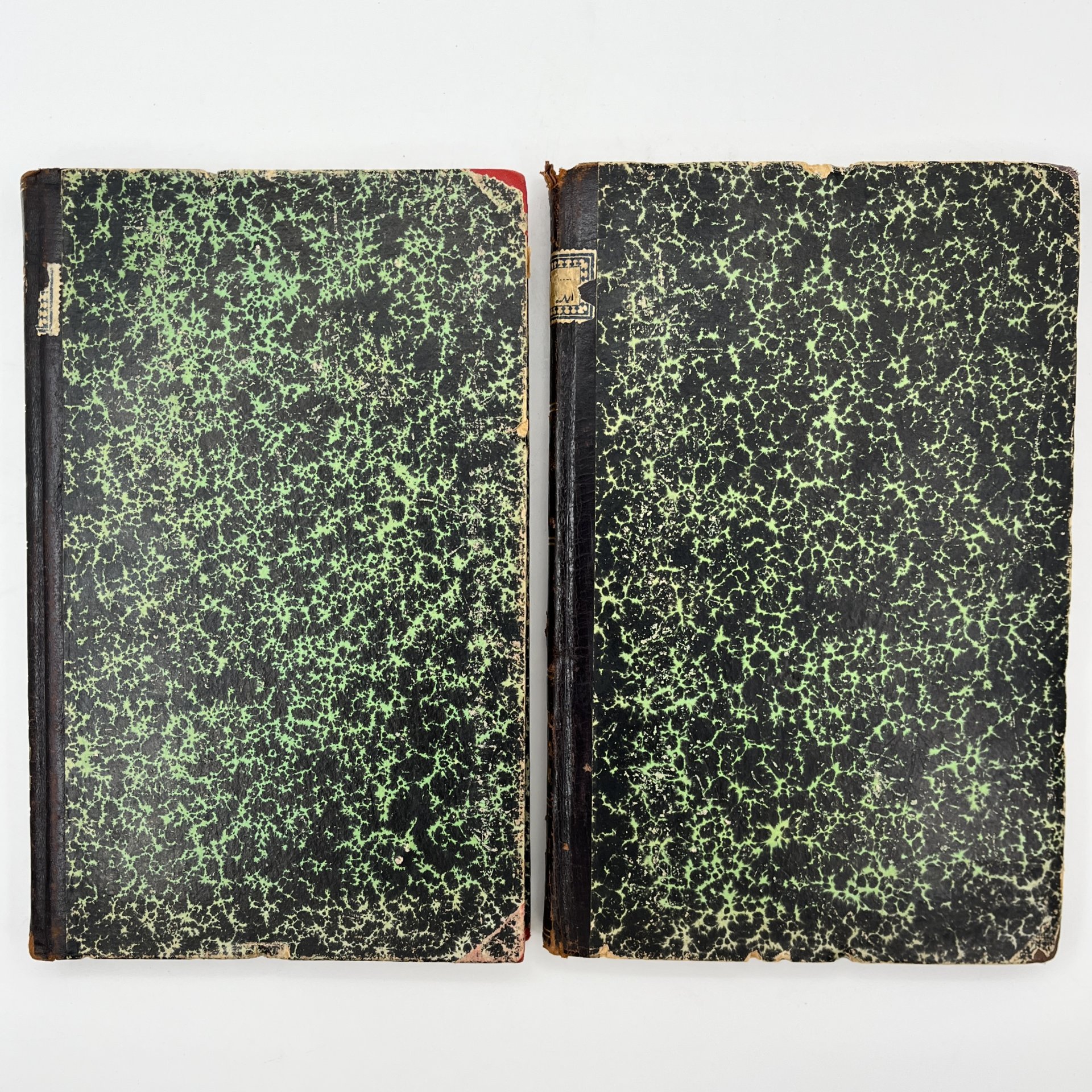 Тэн, И. "Происхождение современной Франции", пер. с франц.; под ред. А.В. Швырова., тома 2 и 4, бумага, печать, полукожаный переплёт, золочение, Издательство «Наука», Российская империя, 1907 г.