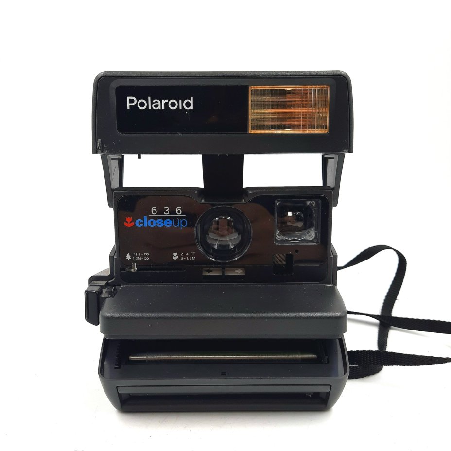 Фотоаппарат мгновенной печати "Polaroid 636 Close Up", пластик, Polaroid, Великобритания, 1990-1994 гг., Polaroid