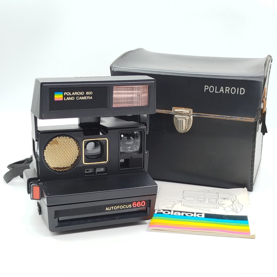 Фотоаппарат "Polaroid 600 Autofocus 660" в кофре