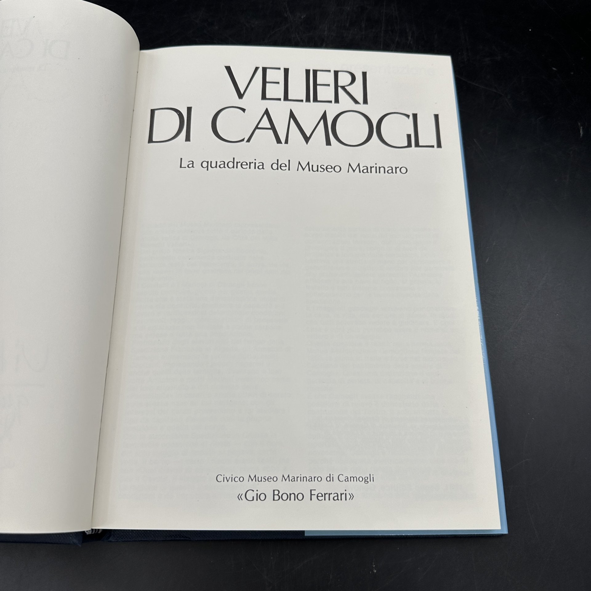 Альбом "Valieri di Camogli" (на итальянском)