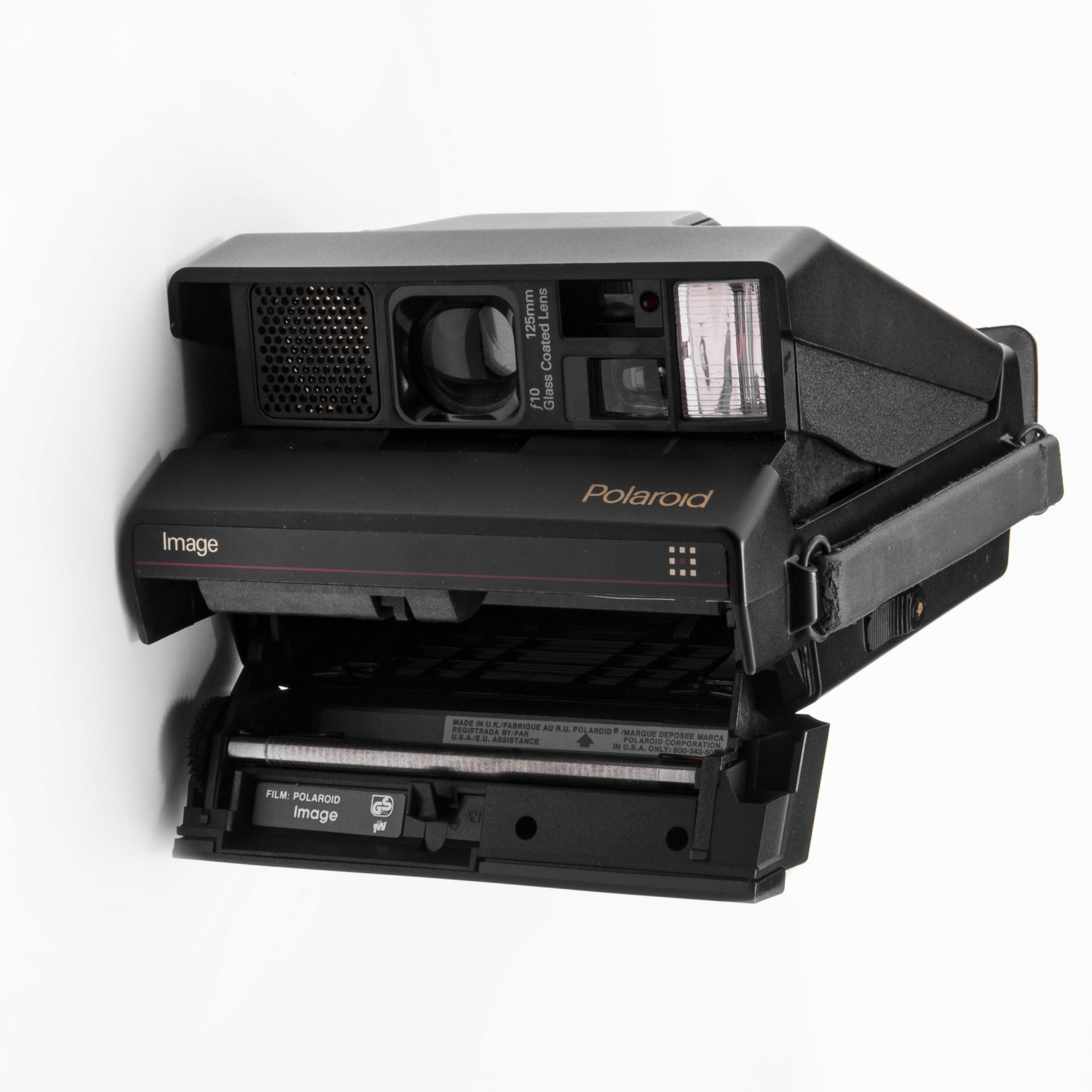 Фотоаппарат "Polaroid Image" в оригинальной коробке с инструкцией, пластмасса, Великобритания, 1980-1990 гг.