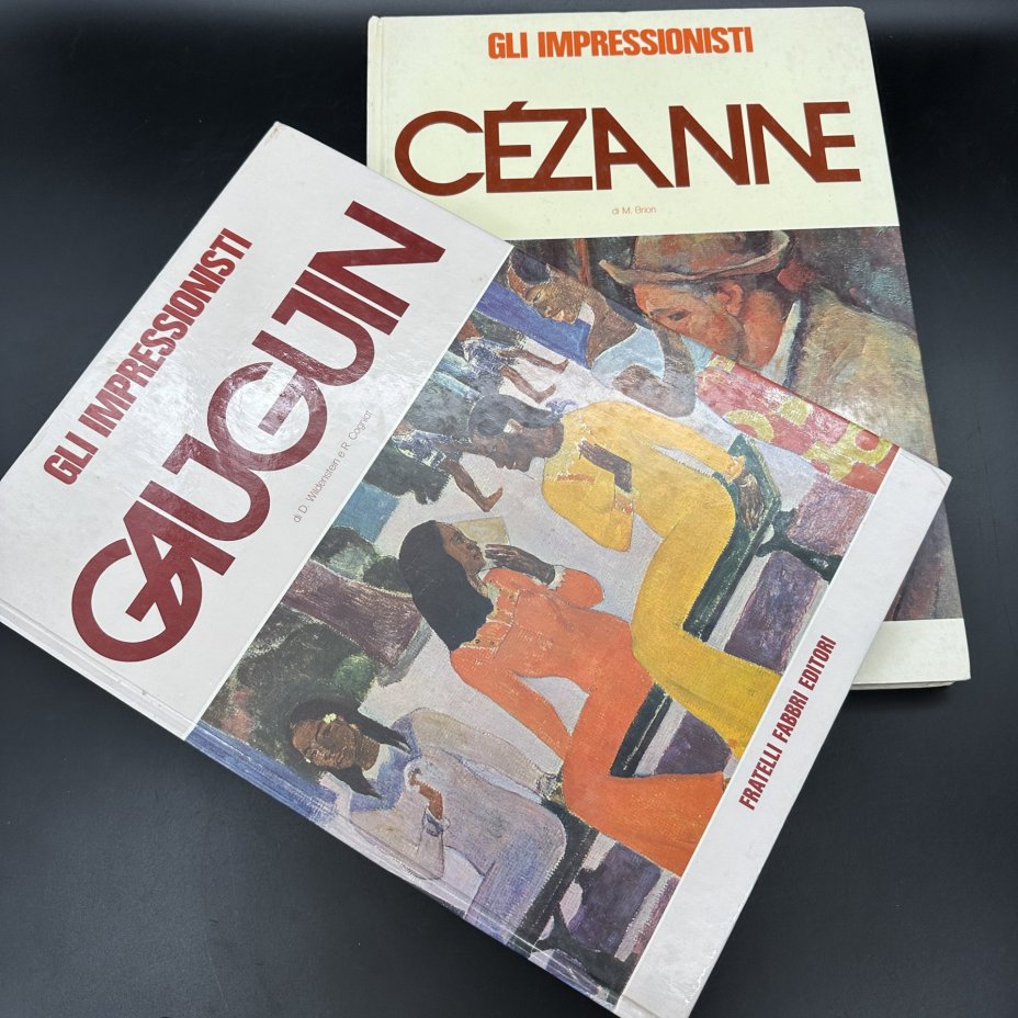 Подборка каталогов иллюстраций из серии "Gli impressionisti" (на итальянском языке)
