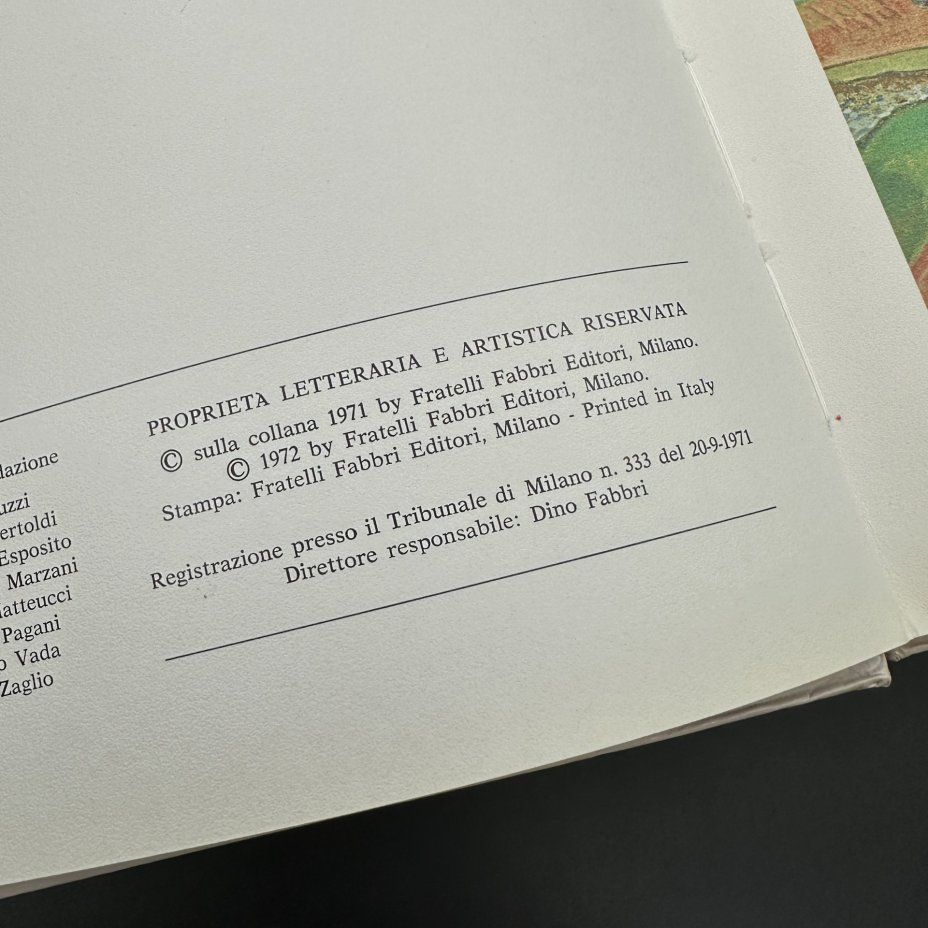 Подборка каталогов иллюстраций из серии "Gli impressionisti" (на итальянском языке)