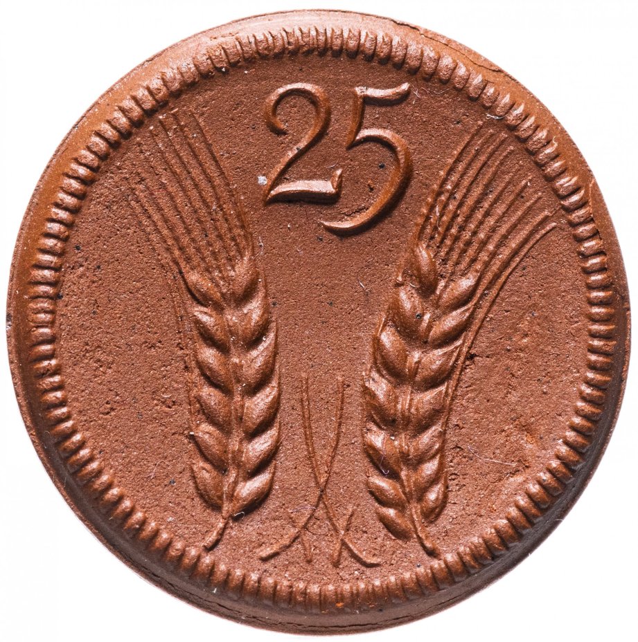 Нотгельд Германия (Мюнстерберг) 25 пфеннигов 1921