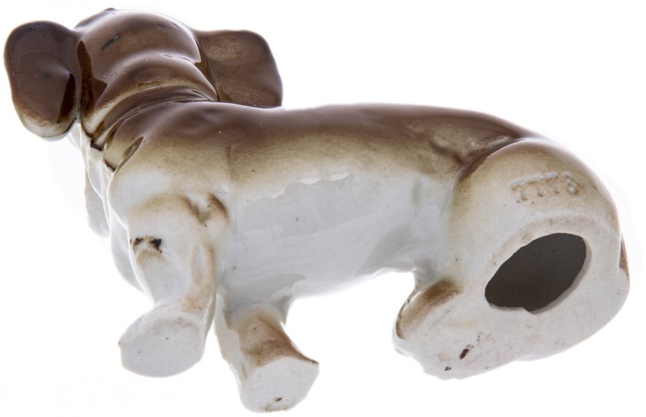 Статуэтка "Такса", фарфор, роспись, ГДР, 1970-1990 гг.