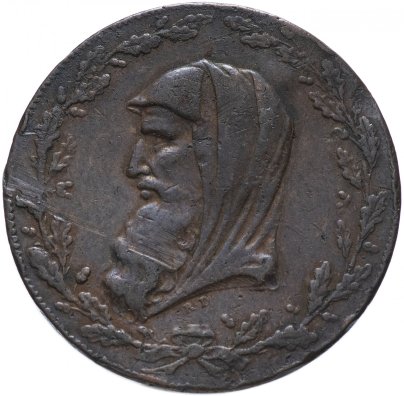 Великобритания (Корнуэл) 1/2 пенни 1791