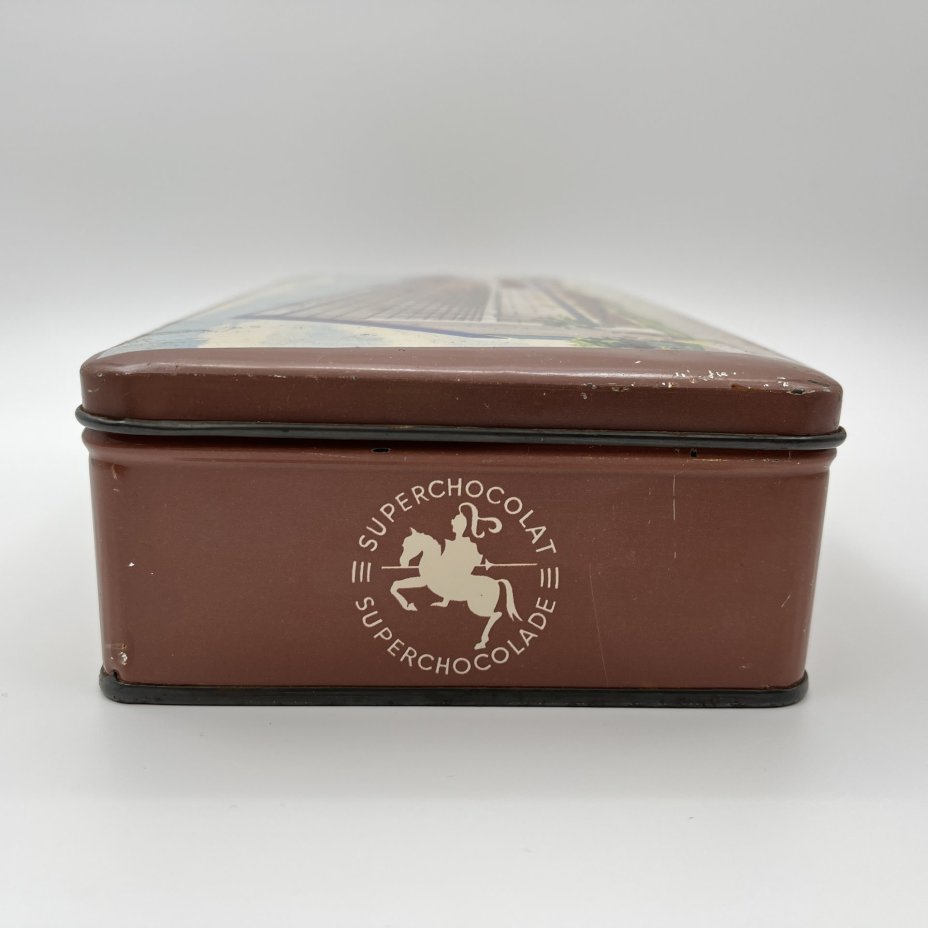 Коробка металлическая "Souvenir Expo 58"