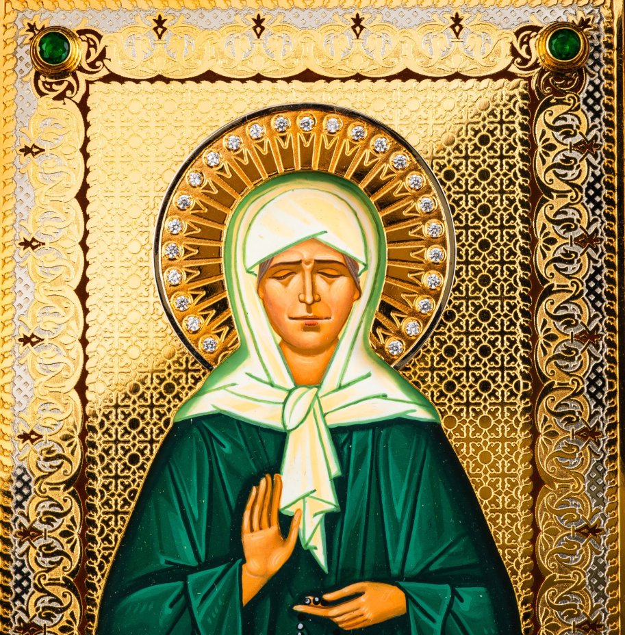Икона "Святая Матрона Московская"