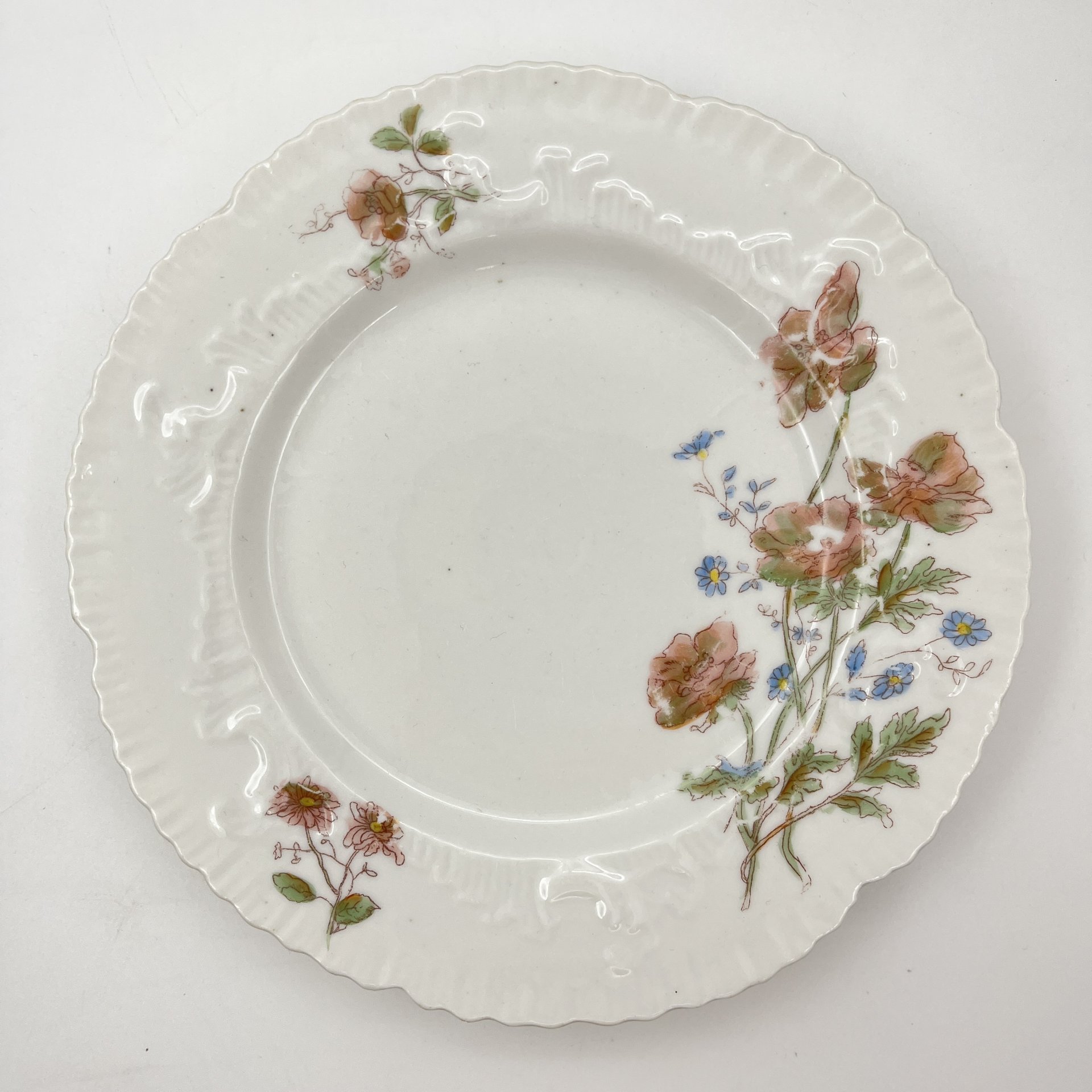 Пара десертных тарелок "Маки"