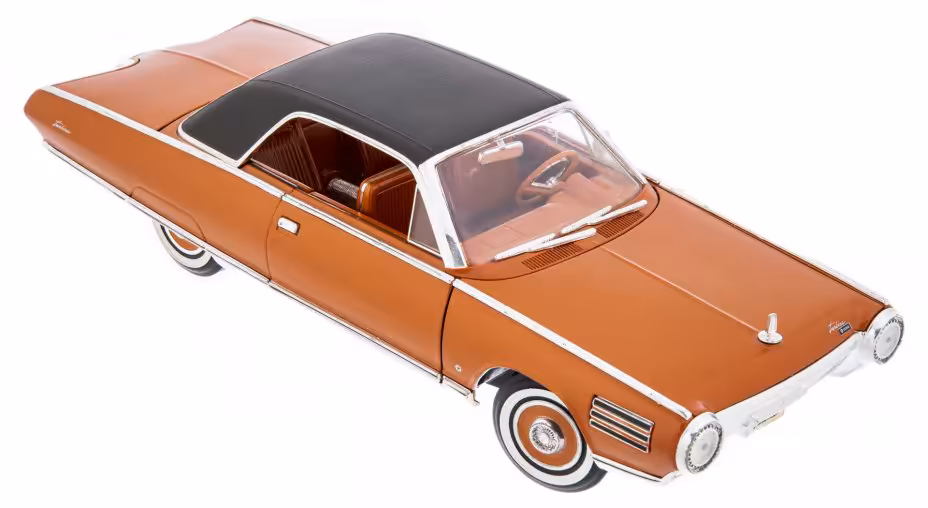 Модель авто коллекционная "Chrysler Turbine" 1963 г., (1:18),  металл, пластик, резина, компания "Road Signature", Китай, 2002 г., Road Signature
