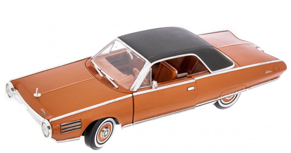 Модель авто коллекционная "Chrysler Turbine" 1963 г., (1:18),  металл, пластик, резина, компания "Road Signature", Китай, 2002 г., Road Signature