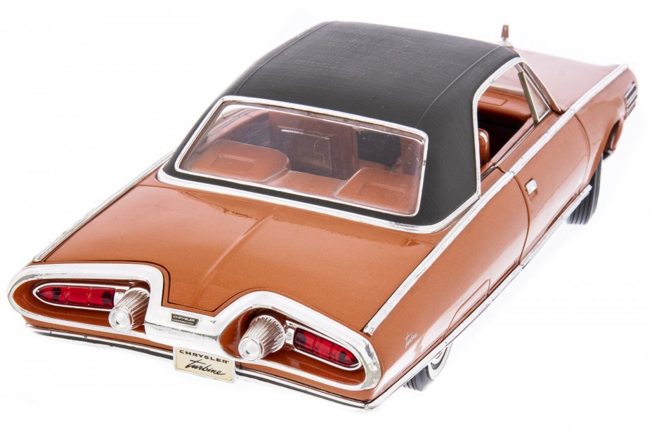 Модель авто коллекционная "Chrysler Turbine" 1963 г., (1:18),  металл, пластик, резина, компания "Road Signature", Китай, 2002 г., Road Signature