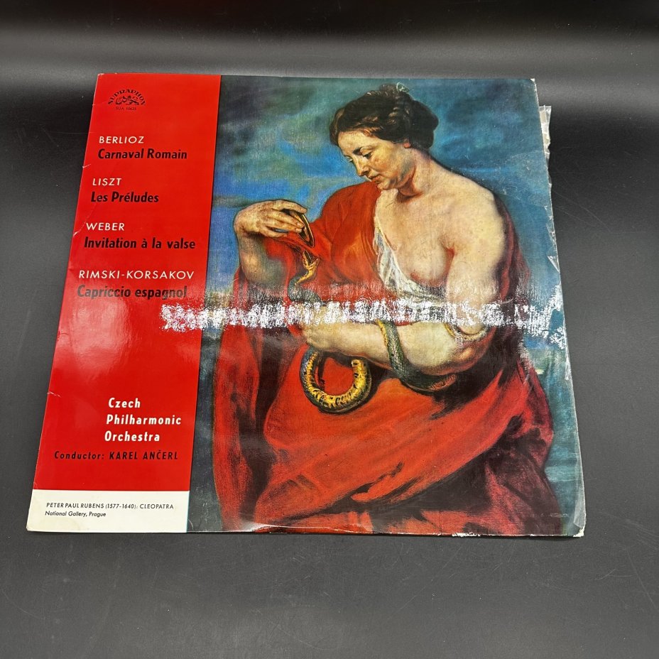 Пластинка "Берлиоз, Лист, Вебер, Римский-Корсаков. Оркестр Чешской филармонии"